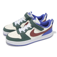 【NIKE 耐吉】童鞋 Court Borough Low Recraft PS 中童 小朋友 綠 紅 藍 休閒鞋(DV5457-300)