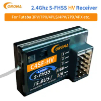 CORONA C4SF Futaba S-FHSS SBUS compatible receiver Surface radio 3PV, 4PV, 4PX, 7PX Cooltech RSF04C