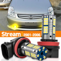 2pcs LED Fog Light For Honda Stream 2001-2006 2002 2003 2004 2005 Accessories Canbus Lamp