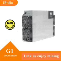 Ipollo G1 Grin Coin 36GPS/S 2800W Mining Machine Asic Miner with PSU Included