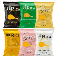 即期品【西班牙 Spirit】無麩質厚切洋芋片115g 任3入(黑松露、喜瑪拉雅鹽、經典、蜂蜜芥末、起司、地中海香