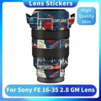 SEL1635GM Camera Lens Sticker Coat Wrap Protective Film Body Decal Skin For Sony FE 16-35 F2.8 16-35mm 2.8 GM FE1635mm F2.8GM