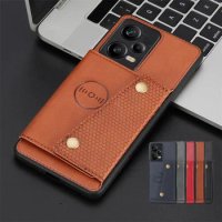 For Xiaomi Redmi Note 12 Pro 12S 12C Case PU Leather Magnetic Wallet Phone Case For Redmi Note12 Pro Plus Card Slot Holder Cover