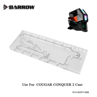 Barrow Acrylic Board as Water Channel use for COUGAR CONQUER 2 Computer Case for Both CPU and GPU Block RGB 5V Waterway CRZFT-SD