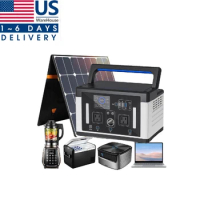 Seetek USA Warehouse 700W Portable Power Supply Station Smart Cooling Outdoor Solar Portable Power Station