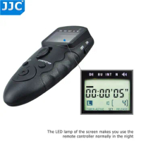 JJC 2.4GHz 56 Channels DSLR RF Wireless Timer Remote Control for OLYMPUS OM-D E-M1 III E-M10 Mark II PEN F OM SYSTEM OM-1