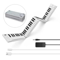 Portable 88 Keys Foldable Electronic Piano Digital Piano Multifunctional Electronic Keyboard Piano for beginners Musical gift