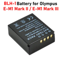 E-M1 Mark III Battery BLH1 BLH-1 Battery for Olympus OM-D E-M1 Mark II E-M1 Mark III Battery
