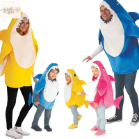 兒童萬聖節表演服裝海底總動員鯊魚衣服