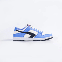 Sepatu Contrust Footwear Enjoy Donk Blue White | Blue White Sneakers Lokal Original kasual Pria Wani