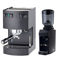 BEZZERA 貝澤拉HOBBY 玩家級半自動咖啡機110V(HG1194MBK)+ WPM ZD-17OD磨豆機 110V (霧黑)
