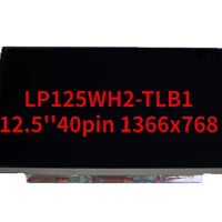 12.5''laptop LCD screen LP125WH2-TLB1 replacement display 40pin 1366x768 Matte