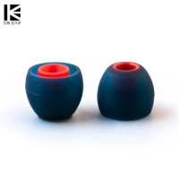 KBEAR 08 Silicone Upgraded Earphone Eartips 1 pair(2 pcs) Noise Isolating With S M M- L Size For KBEAR TRI KZ Headphone Earbuds