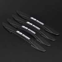 4Pcs Car Door Side Protector Sticker Anti-collision Bumper Strip Scratches Guards For Honda Mugen Accord Civic Crv Jazz Hrv Fit