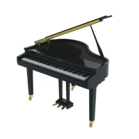 Flykeys 88 Keys Professional Digital Grand Piano Original Italian Imported Hammer Action Keyboard Piano FGP110