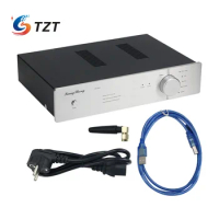 TZT DAC-05A MK II QCC5125 Bluetooth DAC Hifi USB DAC Balanced Tube DAC Dual PCM1794A with Silver/Black Panel