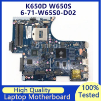 Mainboard For CLEV0 K650D W650S K610C K590C 6-71-W65S0-D02 Laptop Motherboard N16S-GT-B-A2 100% Full Tested Working Well