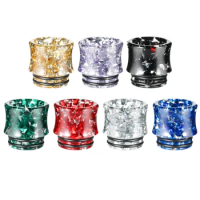 1piece Resin Diamonds 810 Drip Tip Replacement Connector Standard For Ice Maker Coffee Mod Machine Suit For Tfv8 Tfv12 Tank