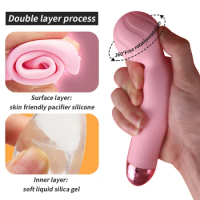 Powerful female wand vibrator, clitoral stimulator, G-spot massager, female masturbator, sex toy