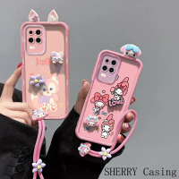 เคสโทรศัพท์, สำหรับ OPPO K9X, Realme V13, 8, 8S, Q3, Narzo 30 5G, ดีไซน์ 3 มิติของ Lina Belle น่ารัก
