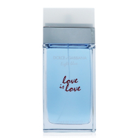 Dolce &amp; Gabbana Light Blue Love Is Love 淺藍示愛宣言女性淡香水 EDT 100ml TESTER (平行輸入)