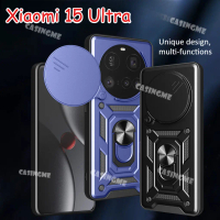 Sarung Perisai Kalis Kejutan, Untuk Xiaomi 15 Ultra 5G 2025, Penutup Belakang Cincin Magnetik Kereta