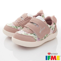IFME日本健康機能童鞋輕量學步鞋款IF20-282103粉花(寶寶段)