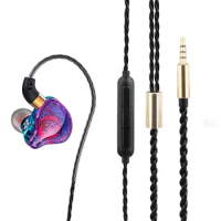 3.5mm Wired Headphones In-Ear Wireds Sport In-Ear Headphones Earhook Earphones Stereo Musician Monitor Earbuds Sport Running
