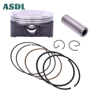 ASDL 1 set kit cincin silinder dan piston, piawai (STD), diameter silinder 72 mm/73 mm, pin 17 mm, u