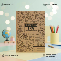 Buku Tulis IPA Sekolah | Buku Pelajaran IPA Siswa
