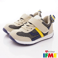 ★IFME日本健康機能童鞋-運動機能款IF30-970913卡其(中小童段)