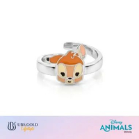 UBS Gold - Cincin Emas Bayi Disney Animals - 17k - Cny0042 Semua Ukuran White Gold