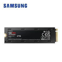 SAMSUNG 980 PRO PCIe 4.0 NVMe M.2 固態硬碟 2TB(含散熱片) MZ-V8P2T0CW