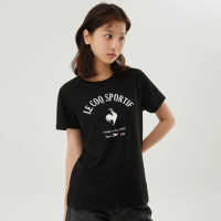 【LE COQ SPORTIF 公雞】官方直營 休閒潮流短袖T恤 男女款-2色-LKT23202