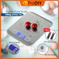 ZD-3 Gram Scale Stainless Steel Ethical Multifunction Kitchen Digital Food Scale 5000g 0.01oz /1g (S