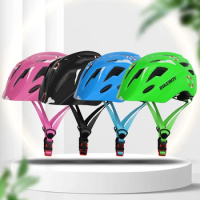 Kids Cycling Helmet Adjustable Bicycle Helmet Breathable Skating Helmet with Taillights for Skateboard Balance Bike