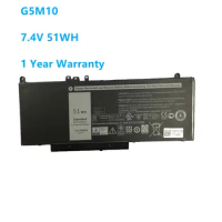 G5M10 7.4V 51WH Laptop Battery for DELL Latitude E5250 E5450 E5550 Sereis 8V5GX R9XM9 WYJC2 1KY05