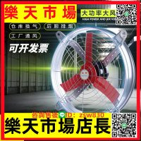 大功率大尺寸排風扇廚房家用工業風機負壓強力商用換氣扇抽油煙機