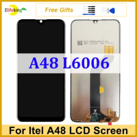 6.1'' Original LCD For Itel A48 L6006 Display Touch Screen Digitizer Assembly Replacement Mobile Phone Repair Parts 100% Test