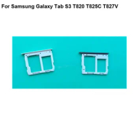 For Samsung Galaxy Tab S3 T820 T825C T827V New Tested Sim Card Holder Tray Card Slot S 3 Sim Card Holder Replacement