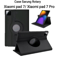 sarung rotary for xiaomi pad 7 pro leather flip cover / case for xiaomi pad 7 / case for xiaomi pad