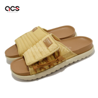 Nike 拖鞋 Asuna 2 Slide 男鞋 女鞋 土黃 棕 麵包拖 可調整 抽繩 DX6865-700