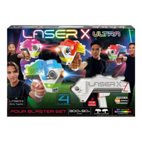 Laser X 變色雷射槍 4人對戰組