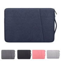 Shockproof Handbag For Macbook Air 13 2018 2019 Pro 15 16 Sleeve Liner Laptop Hand Bag 13.3 14 15.4 15.6inch Xiaomi HP ASUS Case