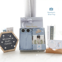 Haleys co | Premium Baby Hampers Newborn Set Lengkap 8 in 1 Little Palmerhaus Libby Kado Bayi Laki P