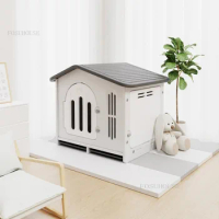 Plastic Dog House for Small Dogs Outdoor and Indoor Villa Removable and Washable Cats Kennel Beaty Pet House Dog Kennel