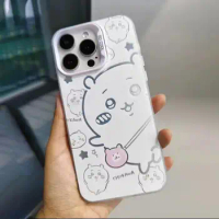 Anime Kawaii Chiikawas Iphone Case Iphone 15 14 Mini Pro Max Cartoon Usagi Chiikawas Hachiware Phone Case Creative Girl Gifts