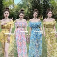 N78 - VÁY HOA CHUN EO CÓ QUẦN