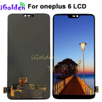 6.28"For Oneplus 6 1+ 6 LCD Display Digitizer Screen Touch Panel Sensor 2280*1080 For oneplus 6 lcdAssembly Replacement Parts