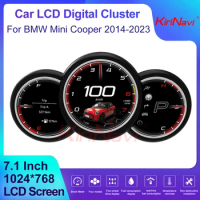 Kirinavi LCD Digital Cluster For BMW Mini Cooper 2014+ Car Radio Dashboard Crystal Panel Virtual Cockpit Speedometer Instrument